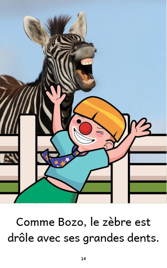 Extrait d'un livre sur le zèbre