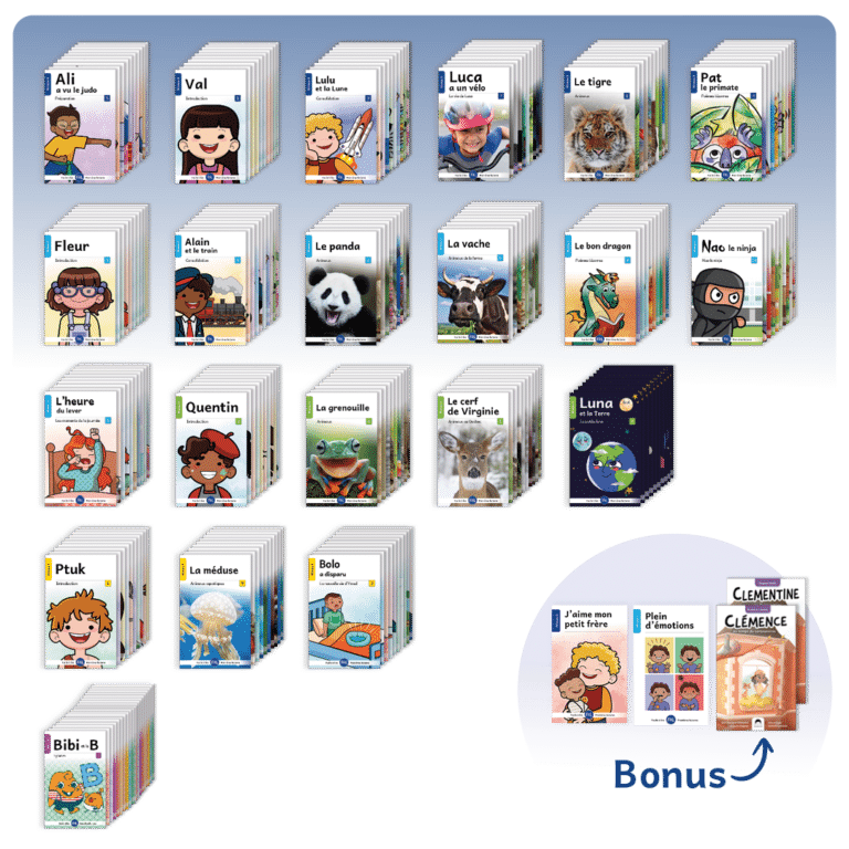 Ensemble de 21 séries laminées + bonus – 224 livres