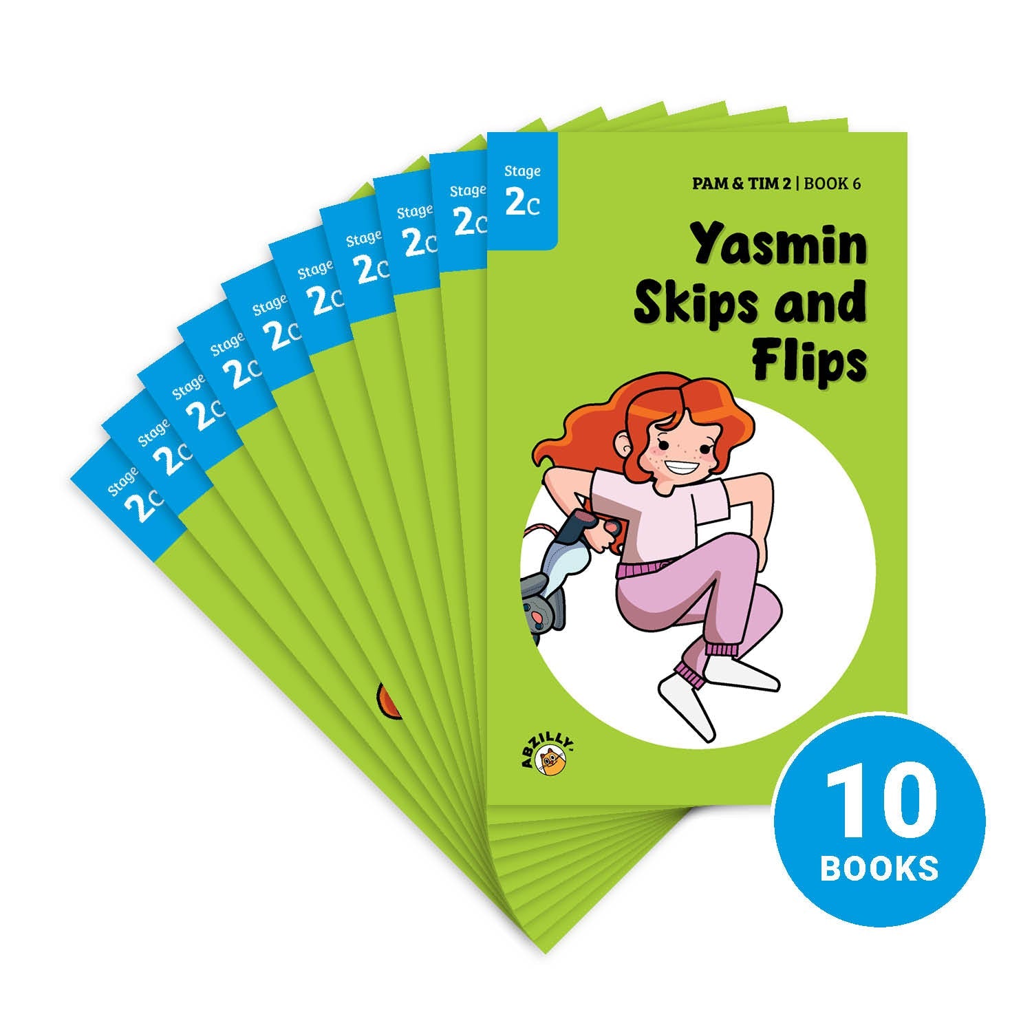Pam & Tim 2 - Stage 2c - Consolidate - 10 books