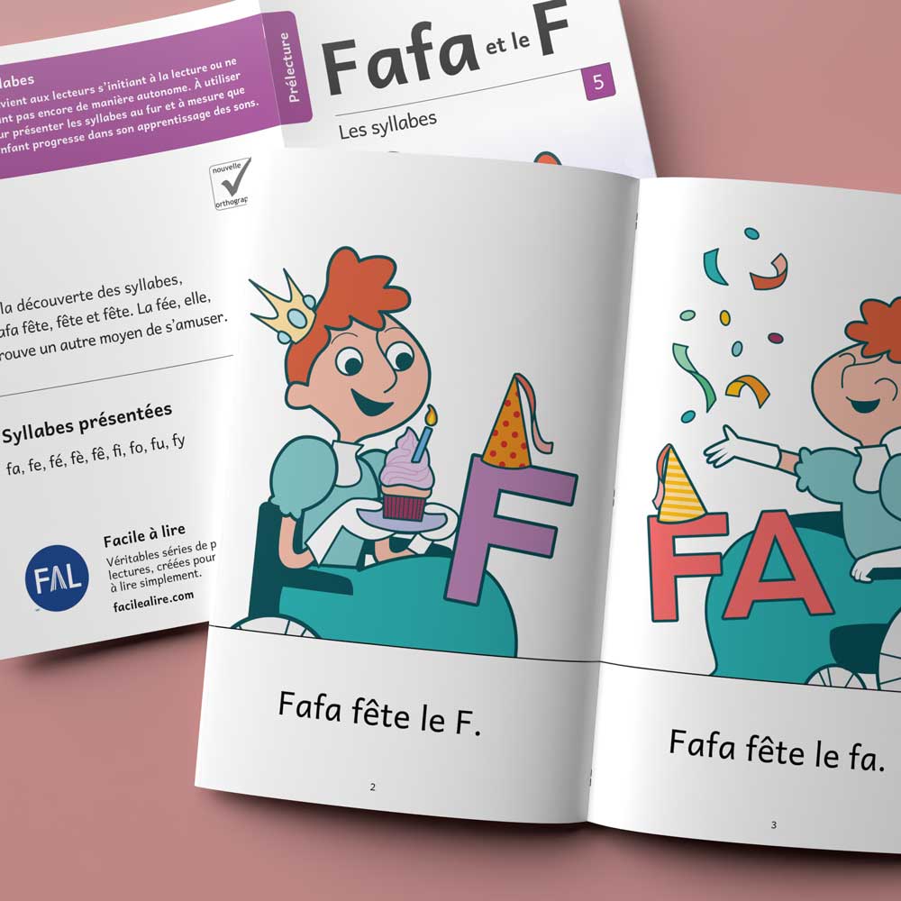 Les syllabes (French beginner readers)