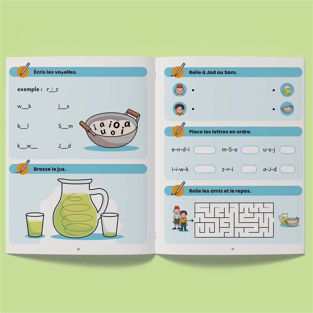 Cahier d’activités – Amuse-toi 1 – 2e édition
