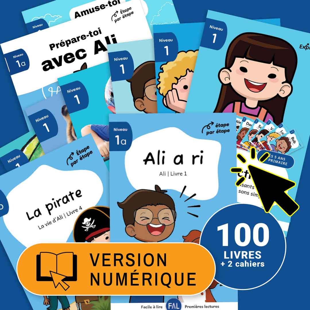 Ensemble Niveau 1 complet - 102 livres numériques - Licence classe - 1 an