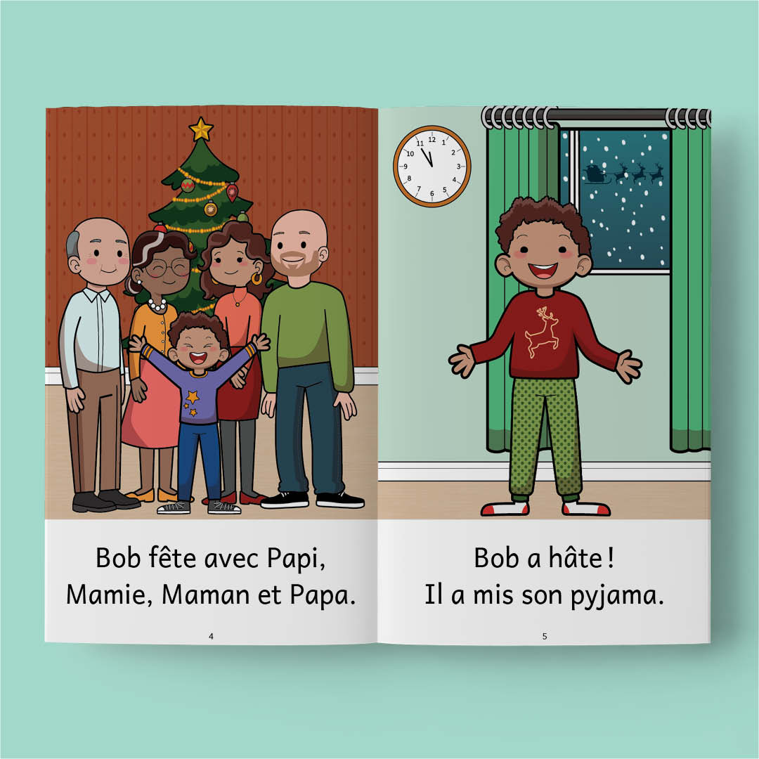 Pages intérieures: Bob fête Noël