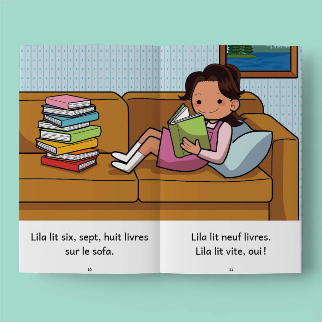 Extraits: Lila lit des livres