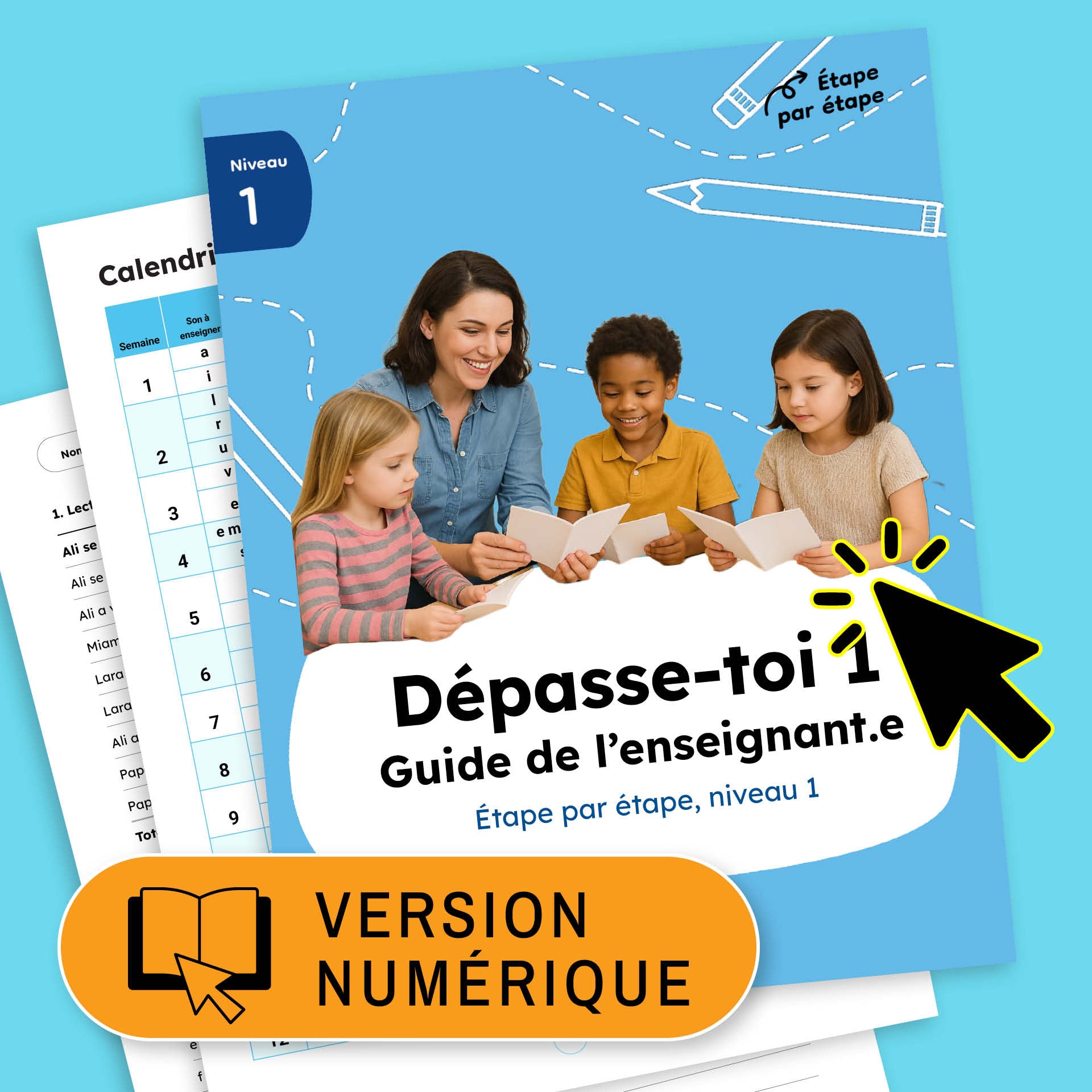 Dépasse-toi 1-4 : Guide de l'enseignant.e + Je révise 1b - Licence école