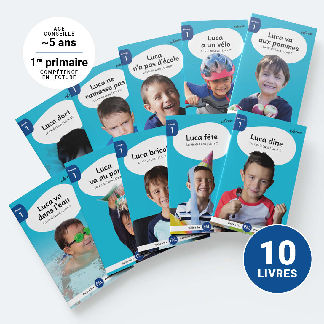 La vie de Luca – Série de 10 livres (2026)