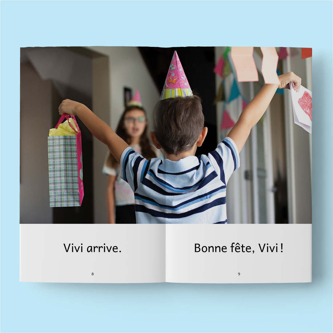 Extrait d'un livre d'anniversaire