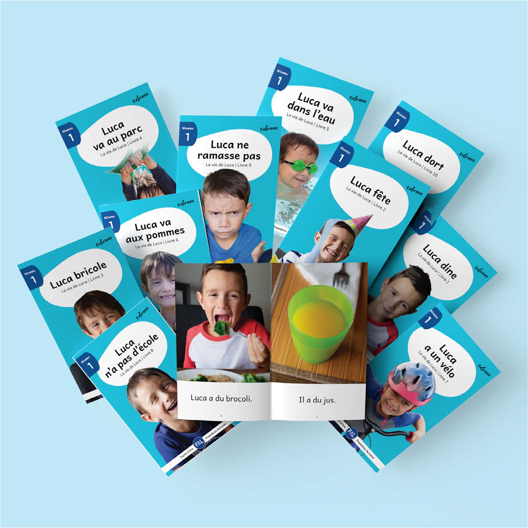 La vie de Luca 1 – 10 livres numériques - Licence classe - 1 an