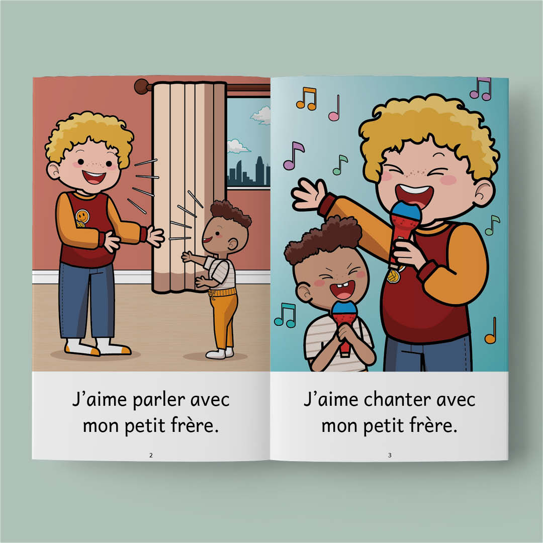 J’aime mon petit frère - livre unique
