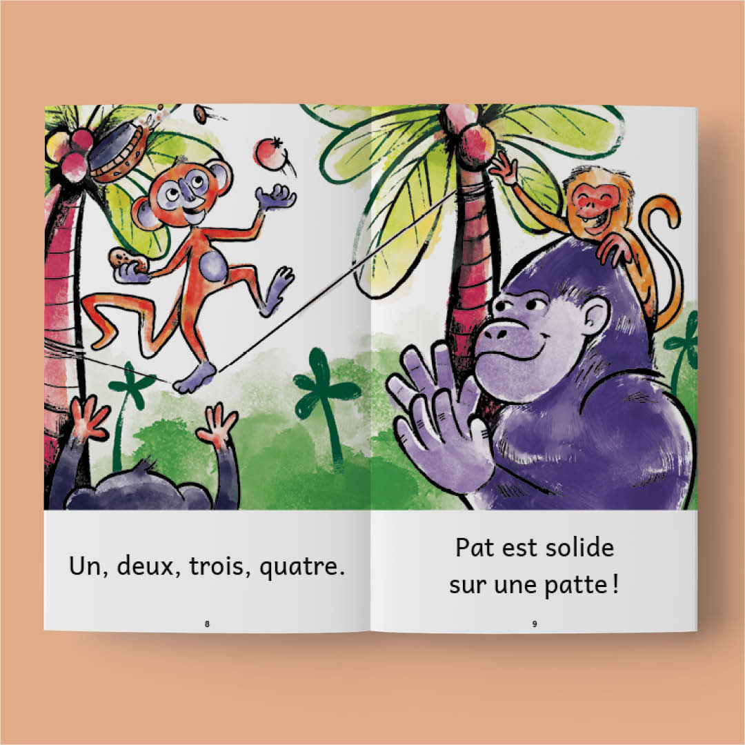 Extrait d'un livre de poèmes pour enfants