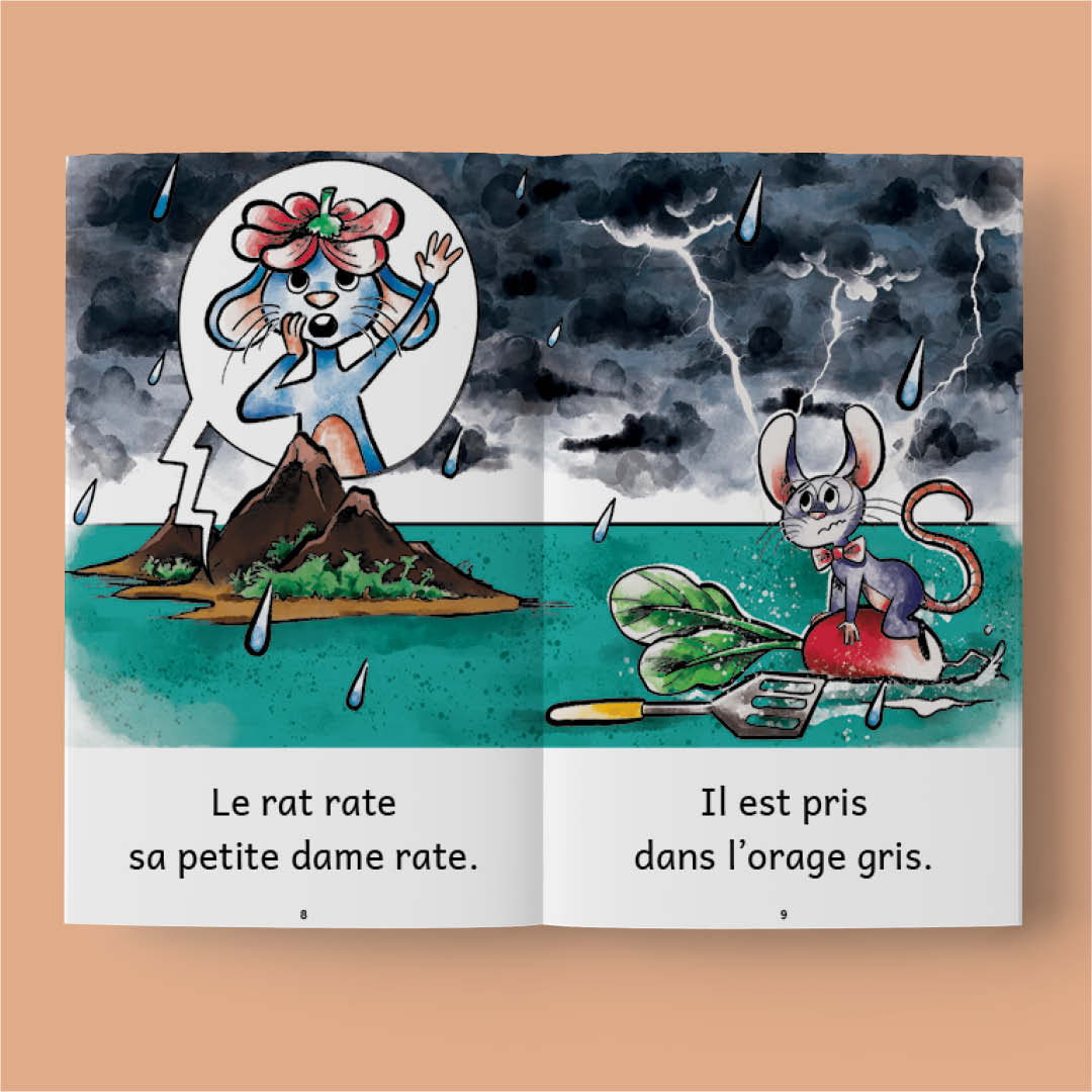 Extrait d'un poème sur des souris