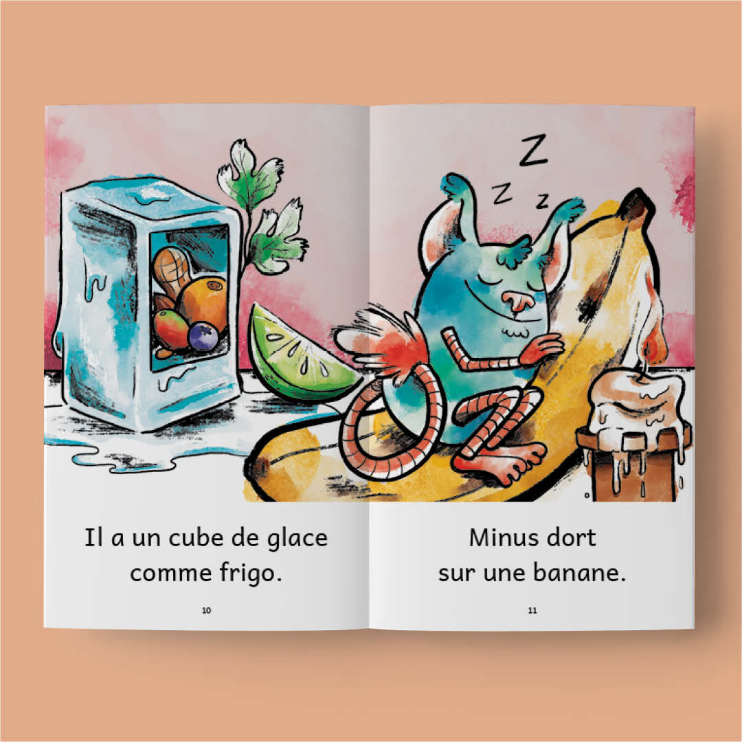 Extraits d'un poème sur un petit monstre