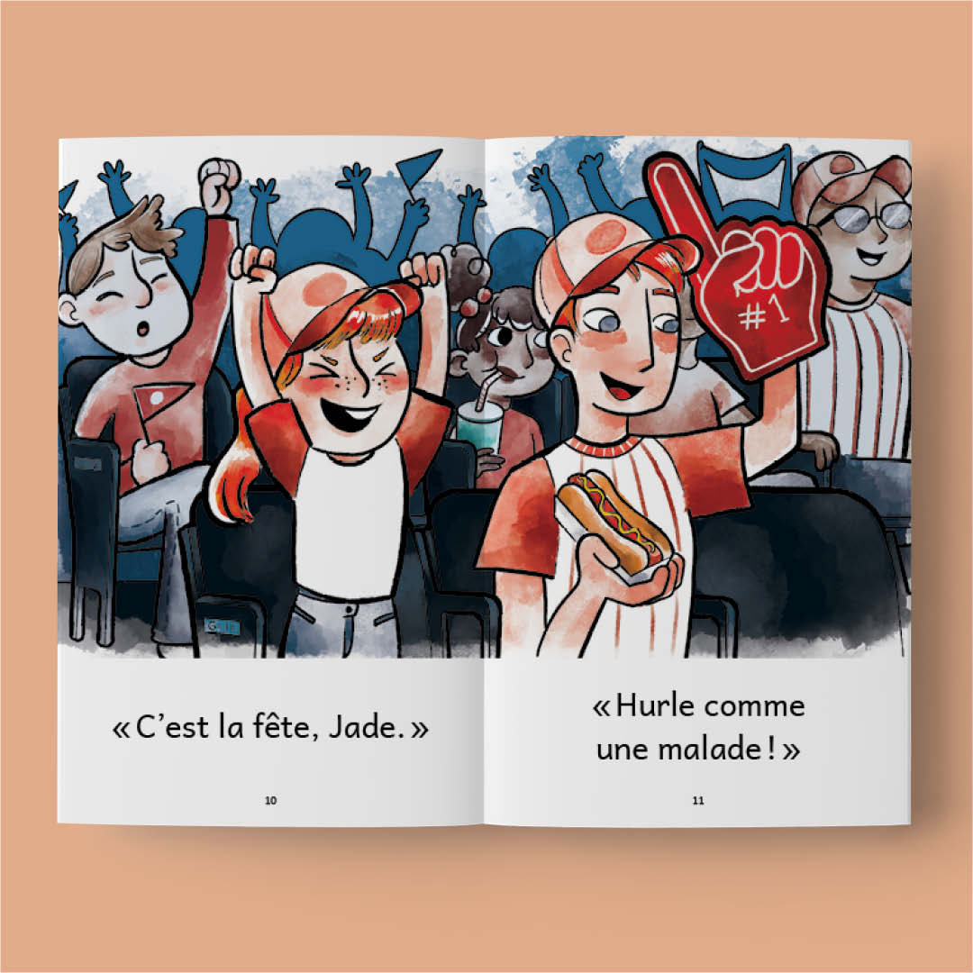 Poème tiré d'un livre sur le iPad