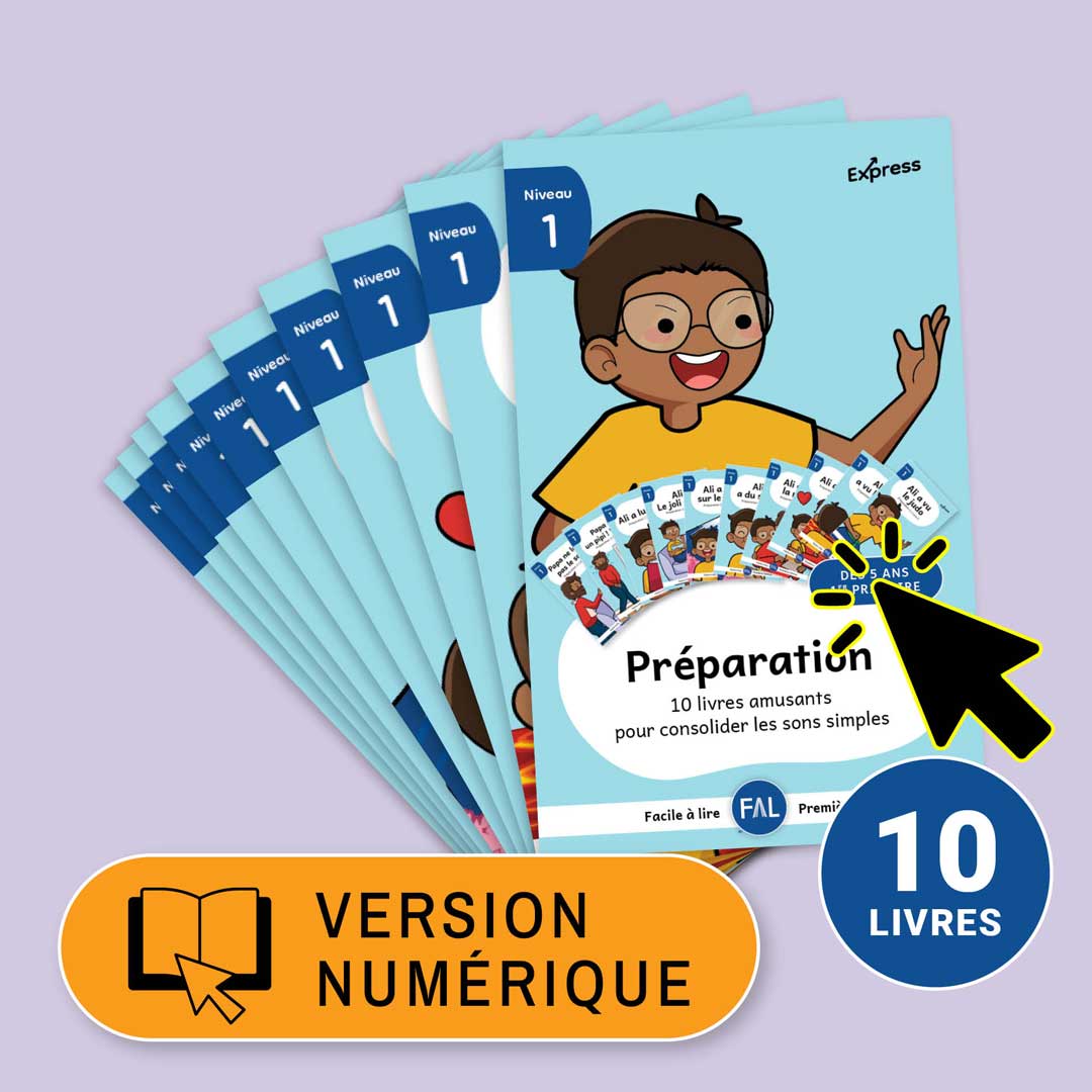 Préparation 1 – 10 livres numériques - Licence classe - 1 an