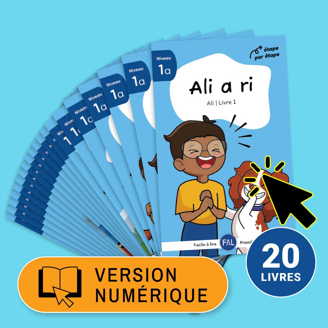 J'apprends 1a - Ali – (French beginner readers)