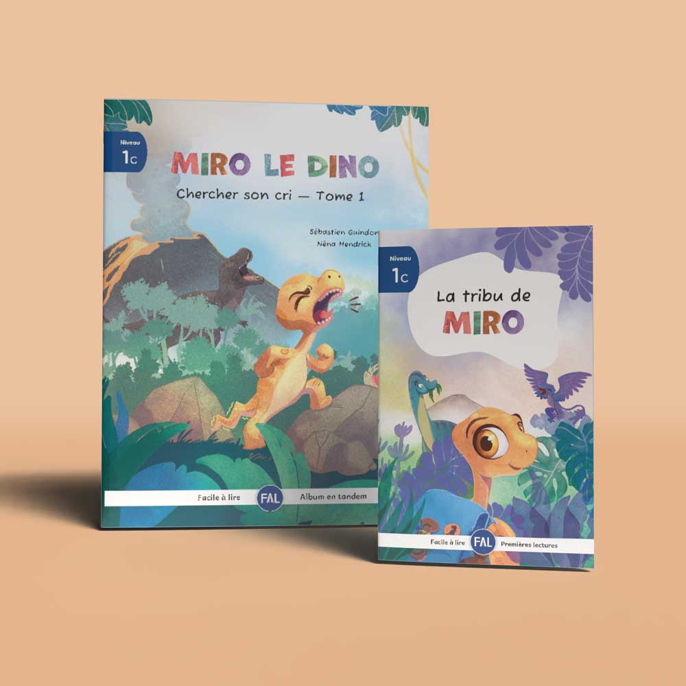 Tandem : Miro le dino – tome 1 – Chercher son cri