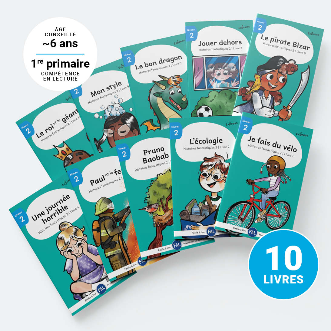 Poèmes bizarres 2 – (French beginner readers)