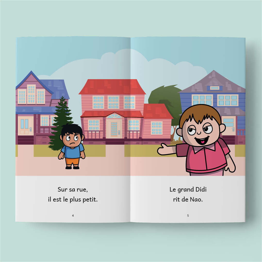 Nao le ninja – (French beginner readers)