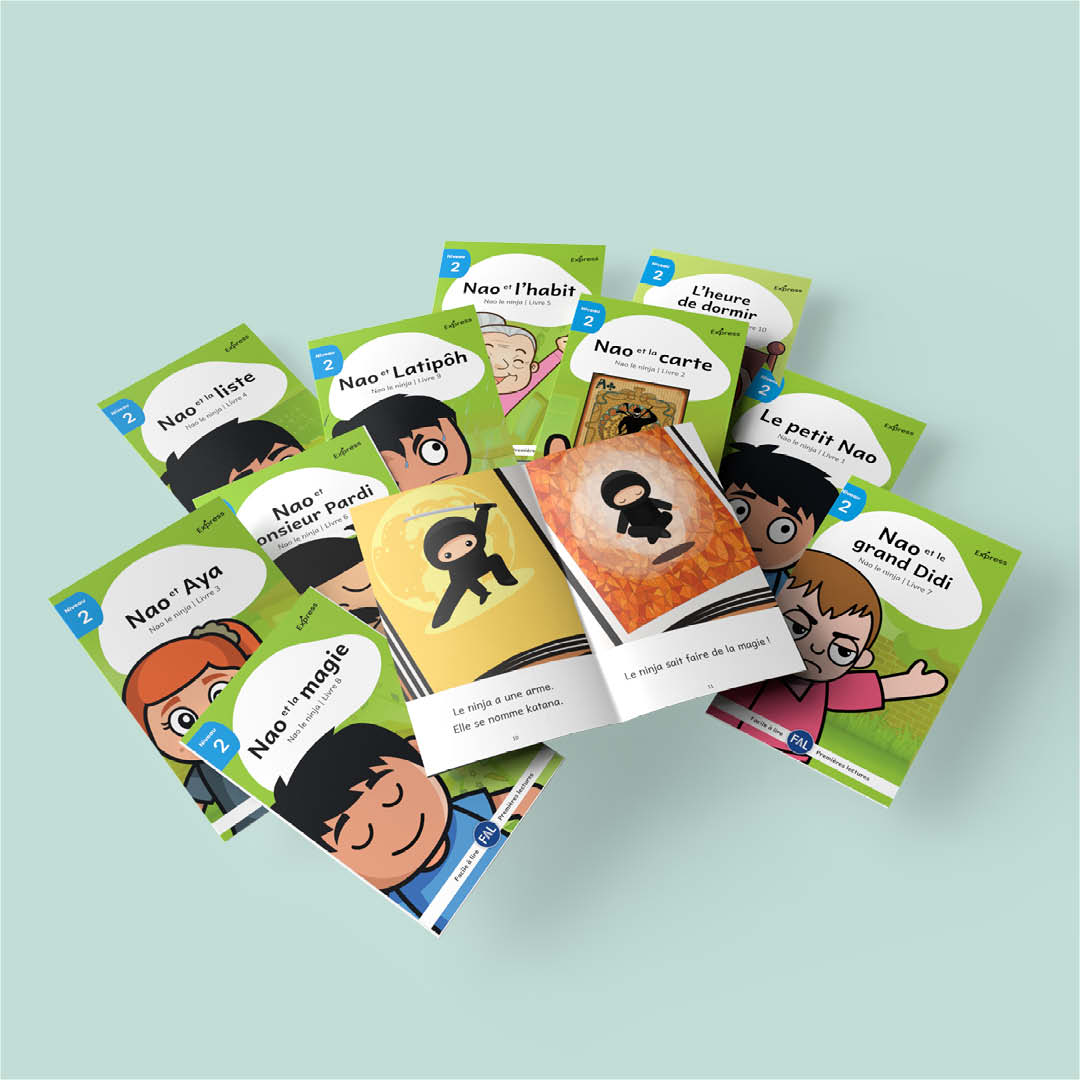 Nao le ninja – Série de 10 livres (2026)