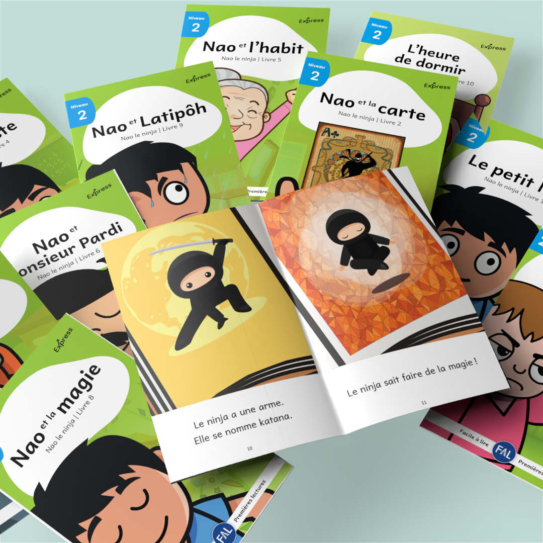 Nao le ninja – Série de 10 livres (2026)
