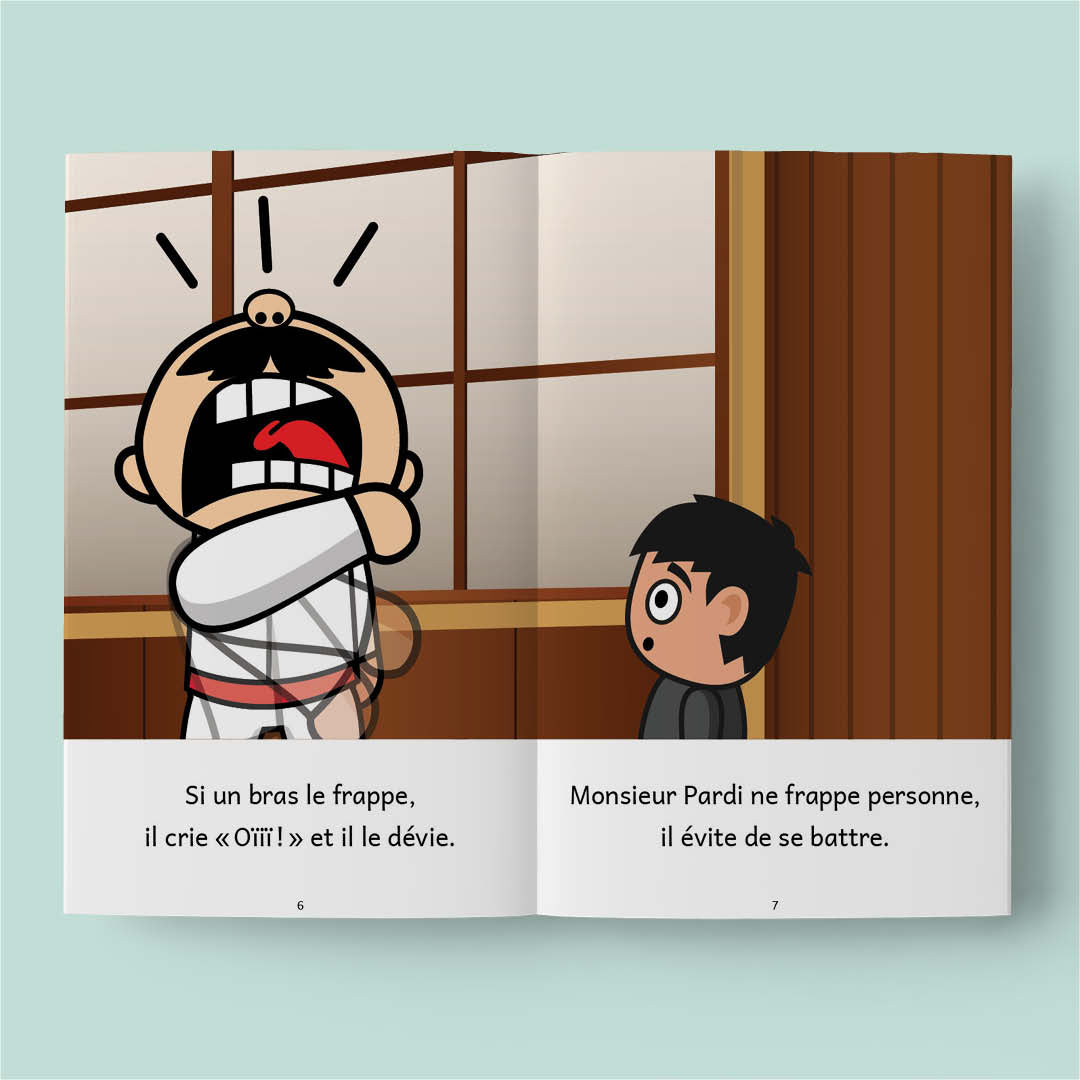 Nao le ninja – (French beginner readers)