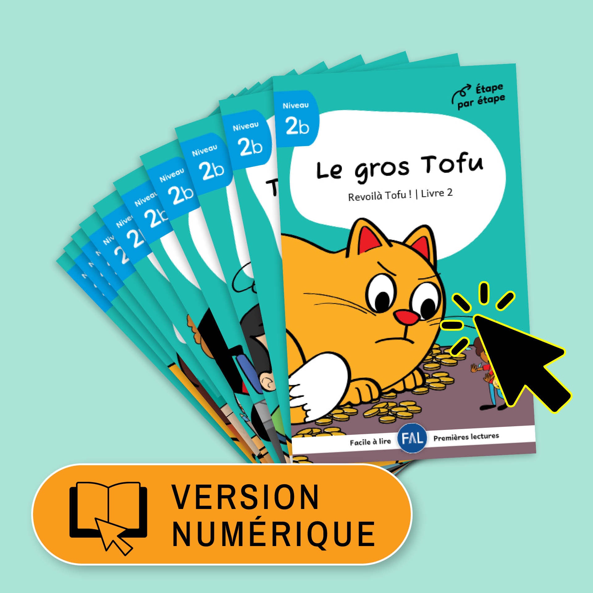 J'apprends 2b – 10 livres numériques - Licence classe - 1 an
