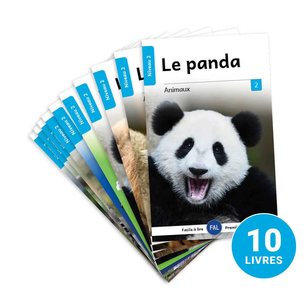 Animaux du monde 2 – Série de 10 livres