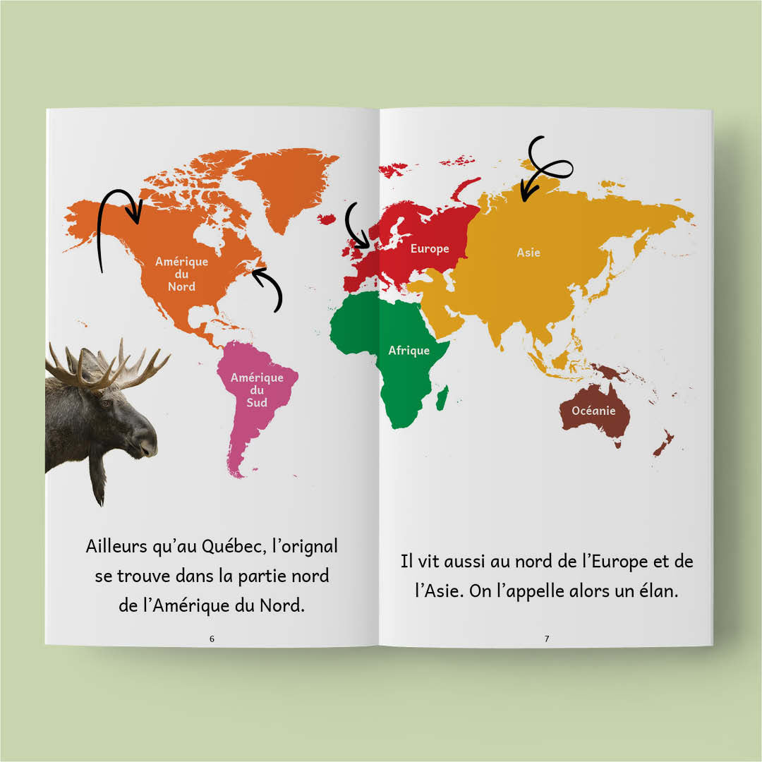 Animaux au Québec – Série de 10 livres