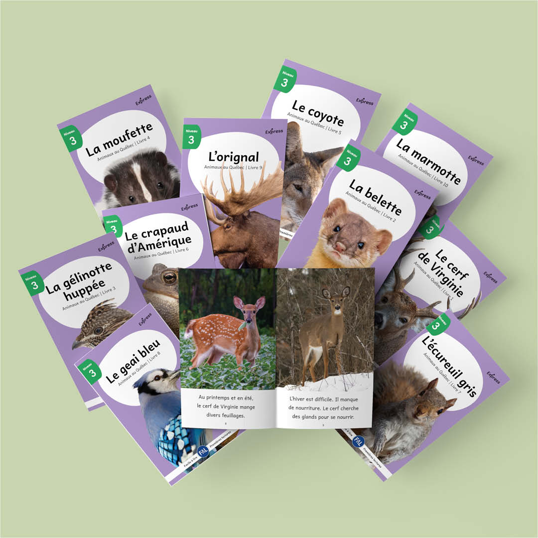 Animaux au Québec – Série de 10 livres (2026)