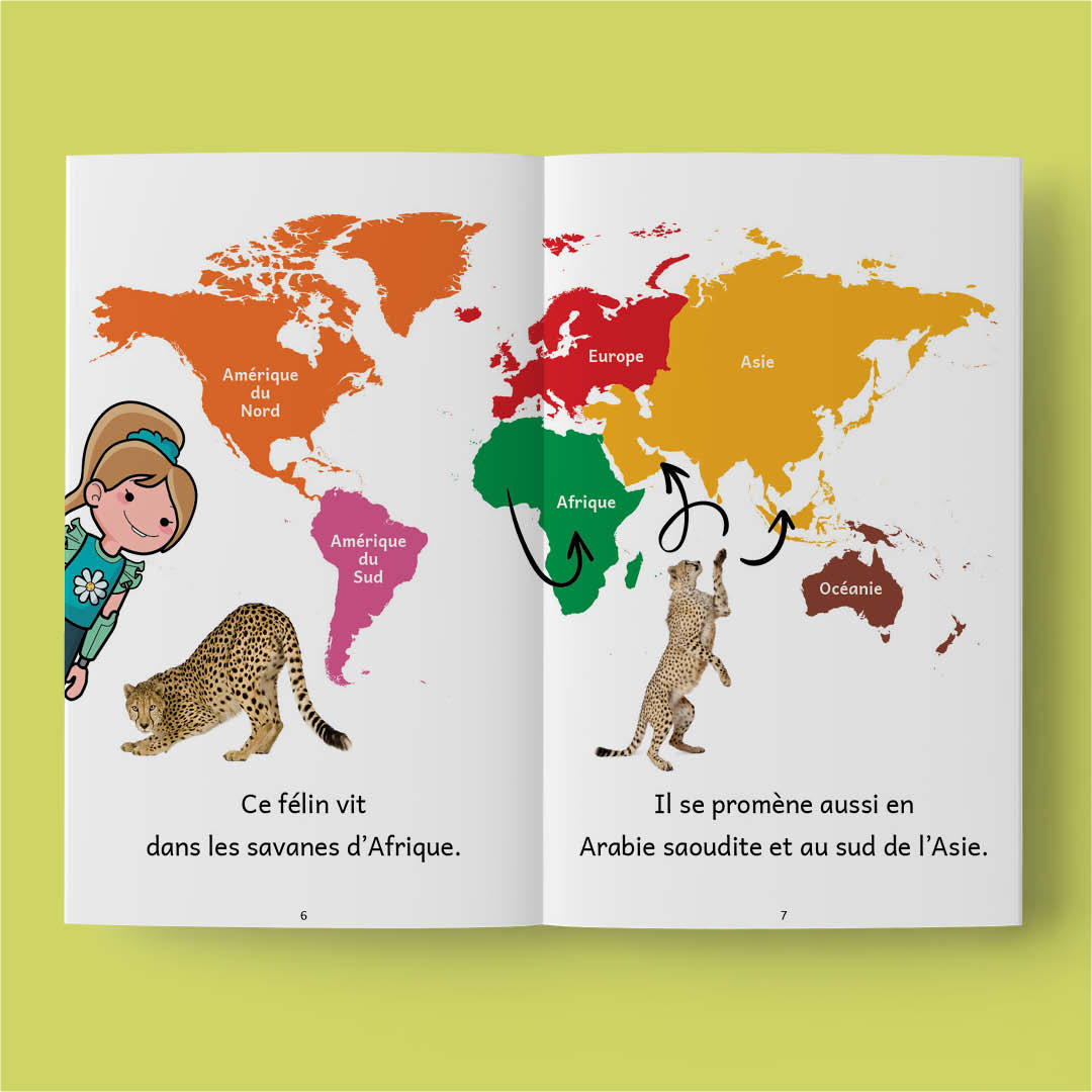 Animaux du monde 3 – Série de 10 livres