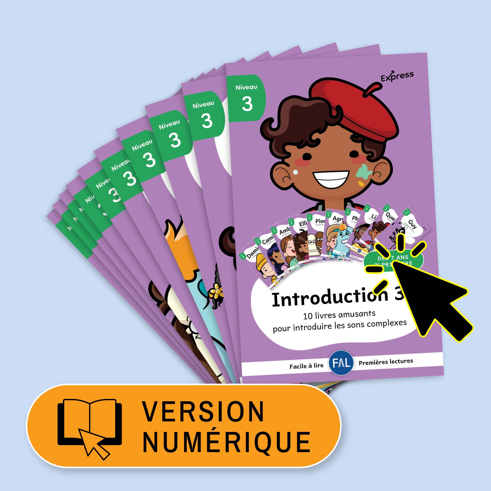 Introduction 3 – 10 livres numériques - Licence classe - 1 an