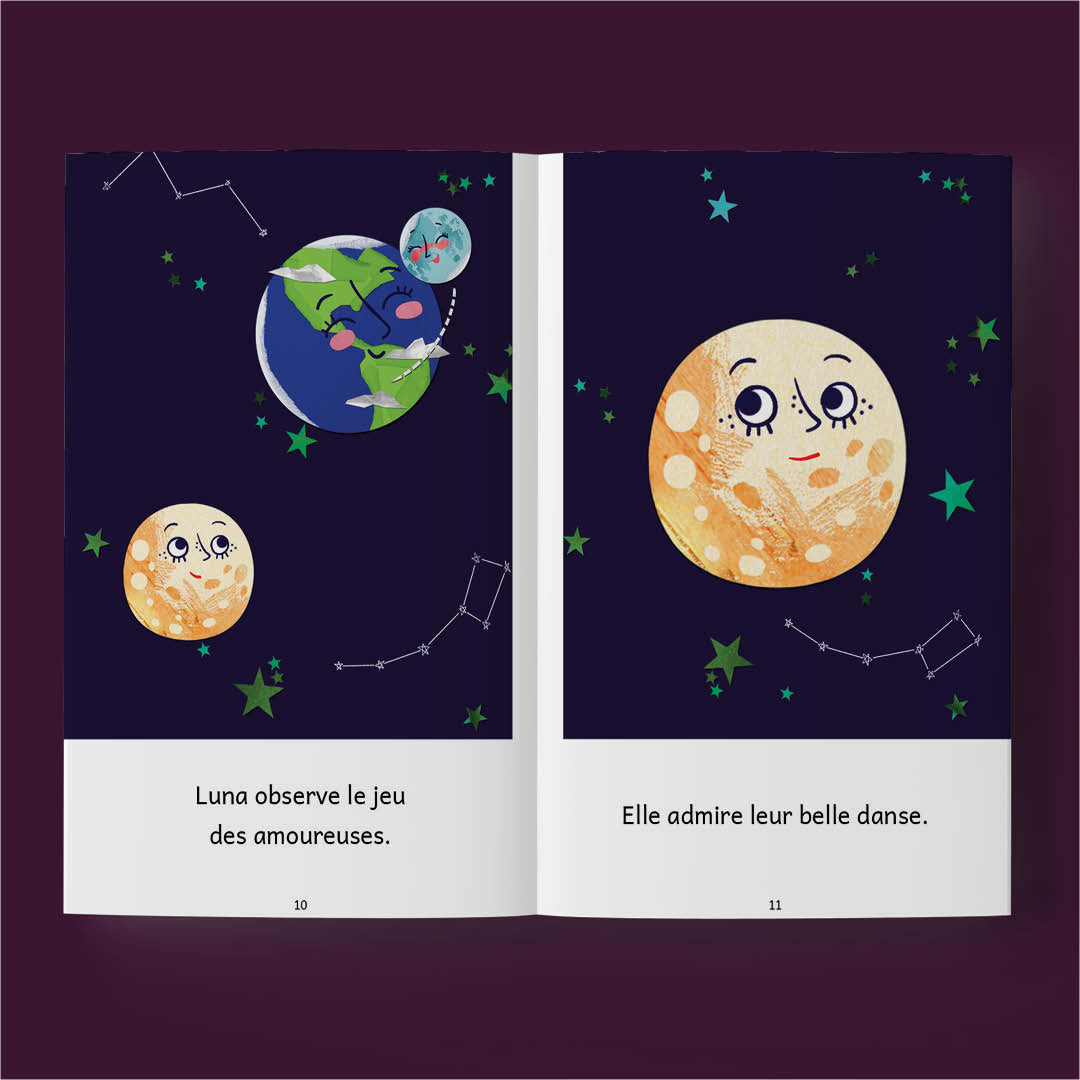 Luna la petite lune – Série de 10 livres