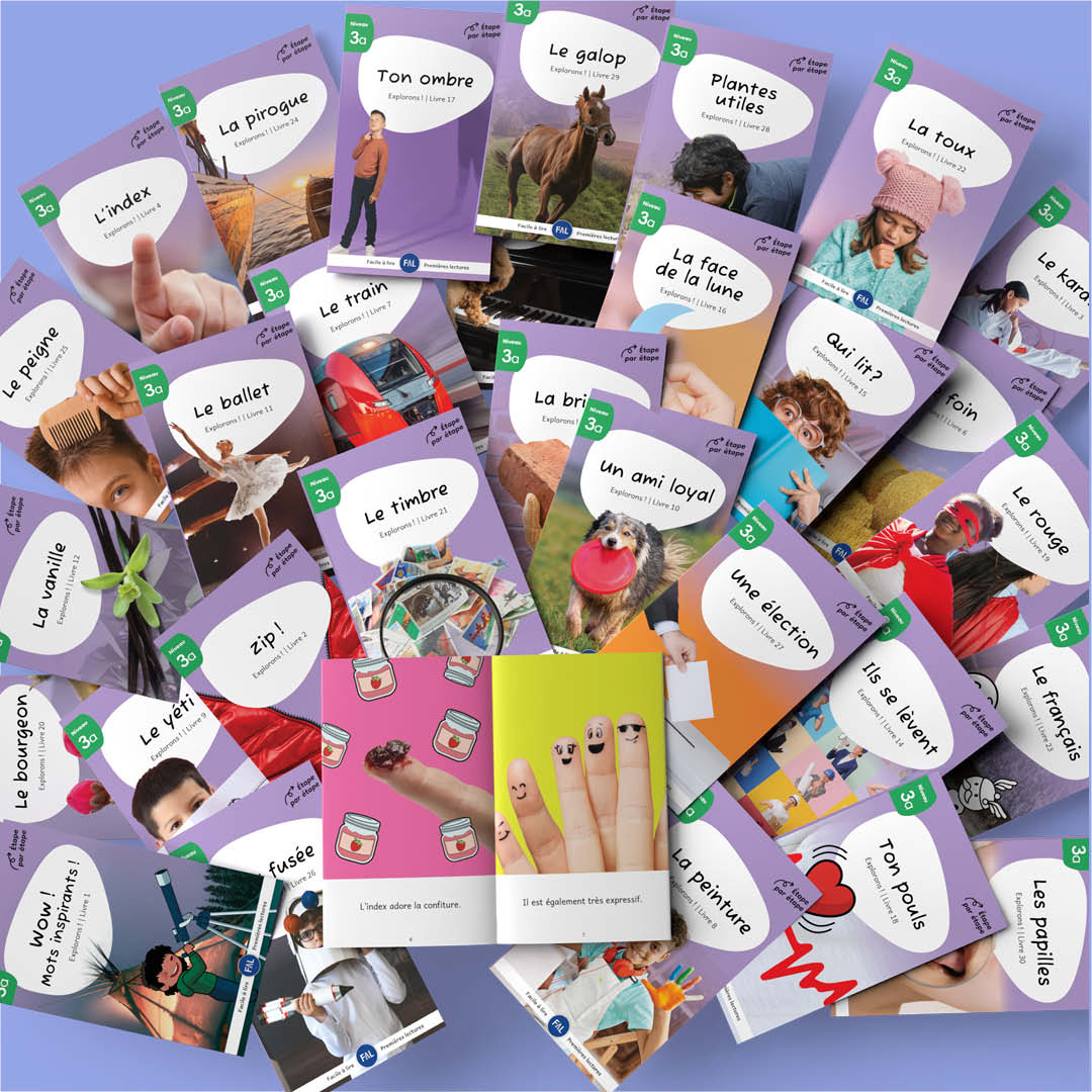 J'apprends 3a - Explorons ! - Series of 30 books