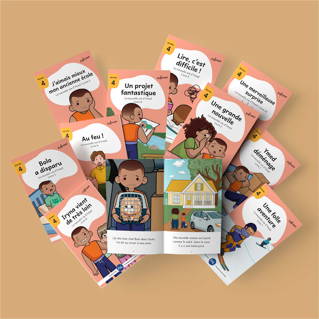 La nouvelle vie d’Ymed – (French beginner readers)