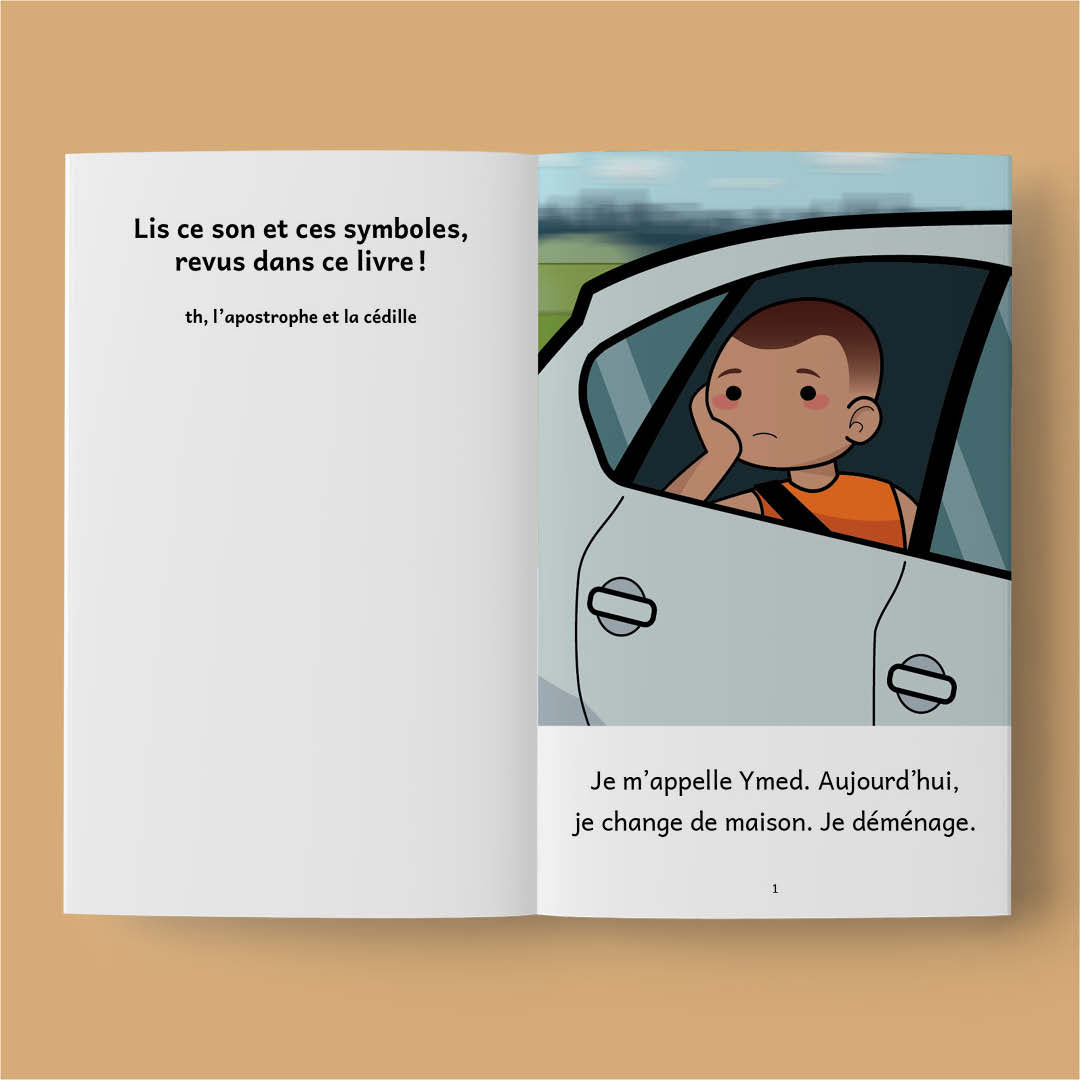 La nouvelle vie d’Ymed – (French beginner readers)