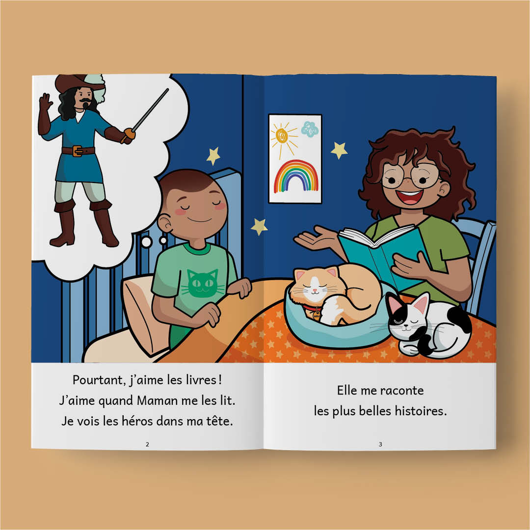 La nouvelle vie d’Ymed – (French beginner readers)