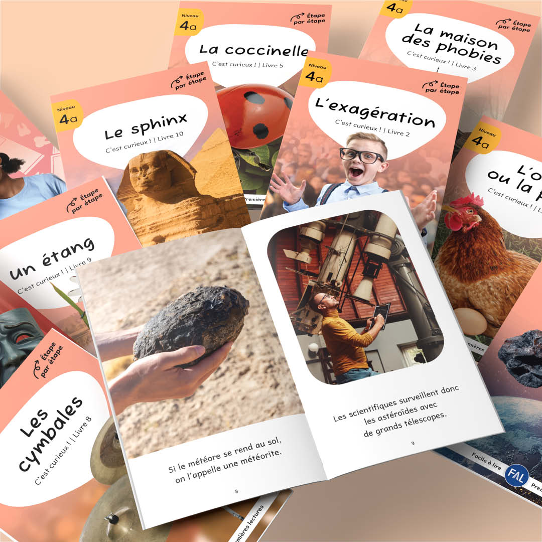 J'apprends 4a - C'est curieux ! - Série de 10 livres