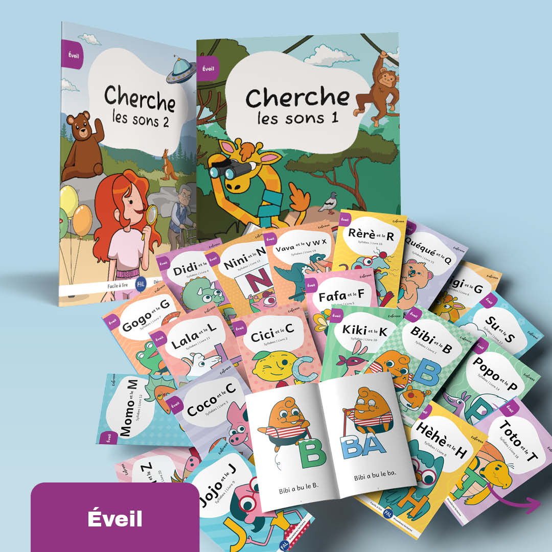 Ensemble d'éveil - 22 livres imprimés + 2 livres numériques