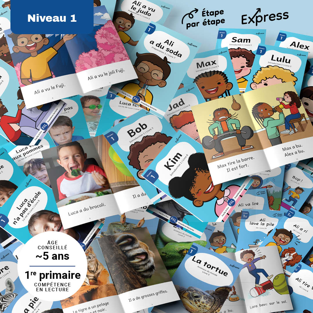 Ensemble Niveau 1 - 111 livres imprimés + 40 livres numériques