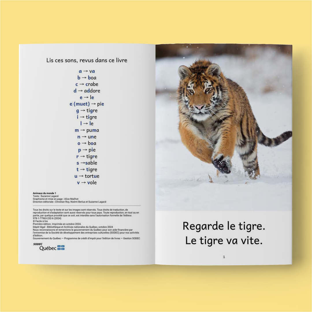 Tandem : Animaux du monde 1