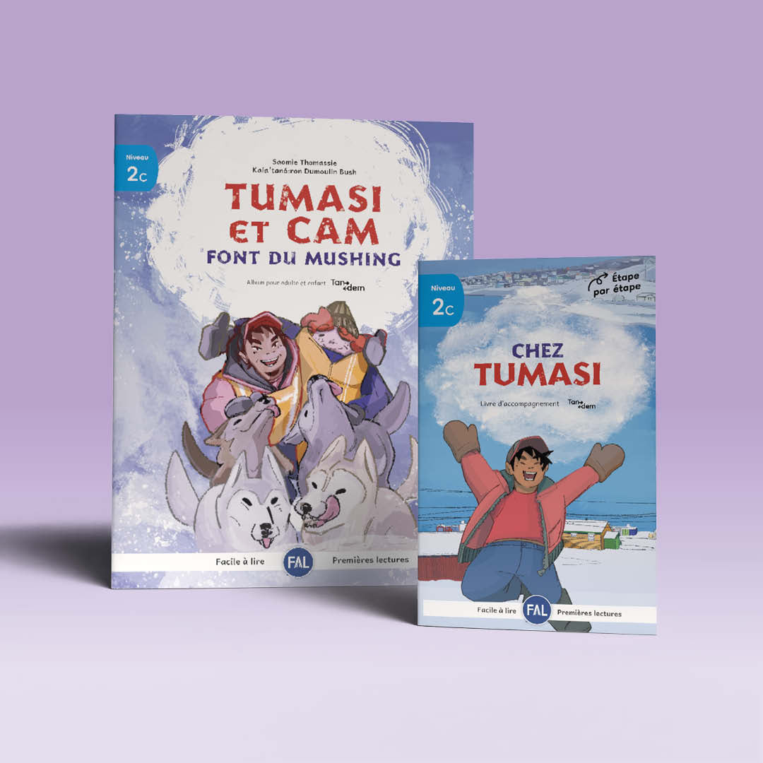 Tandem : Tumasi et Cam font du mushing