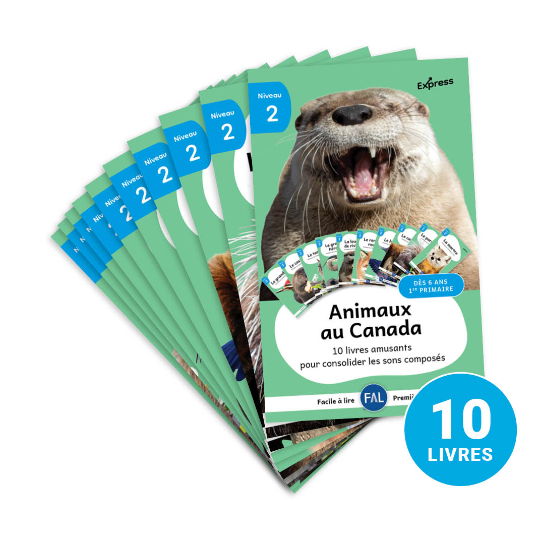 Animaux au Canada – Série de 10 livres (2026)