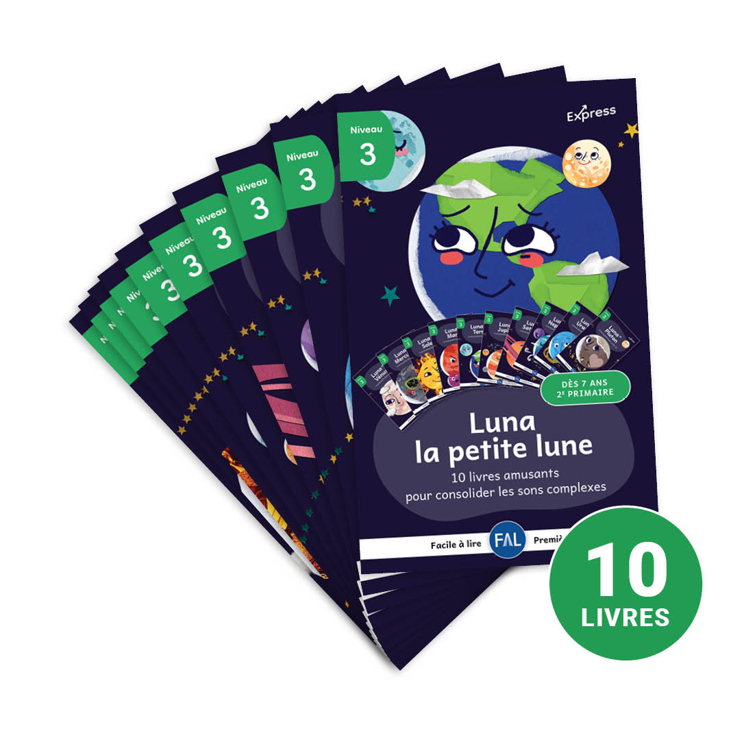 Luna la petite lune – Série de 10 livres (2026)