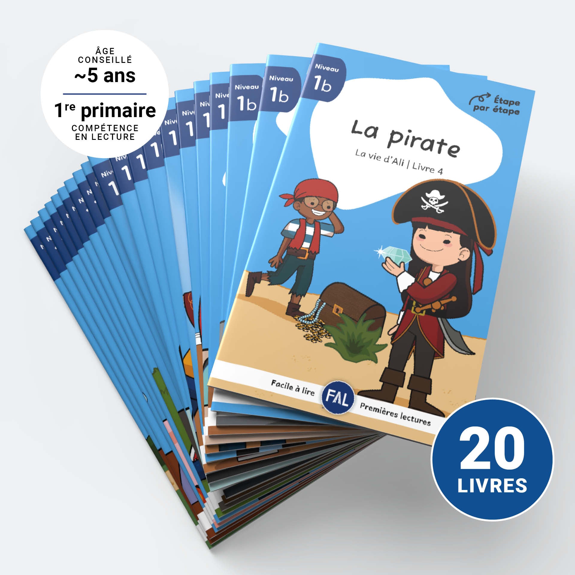 Je révise 1b - La vie d'Ali - Série de 20 livres