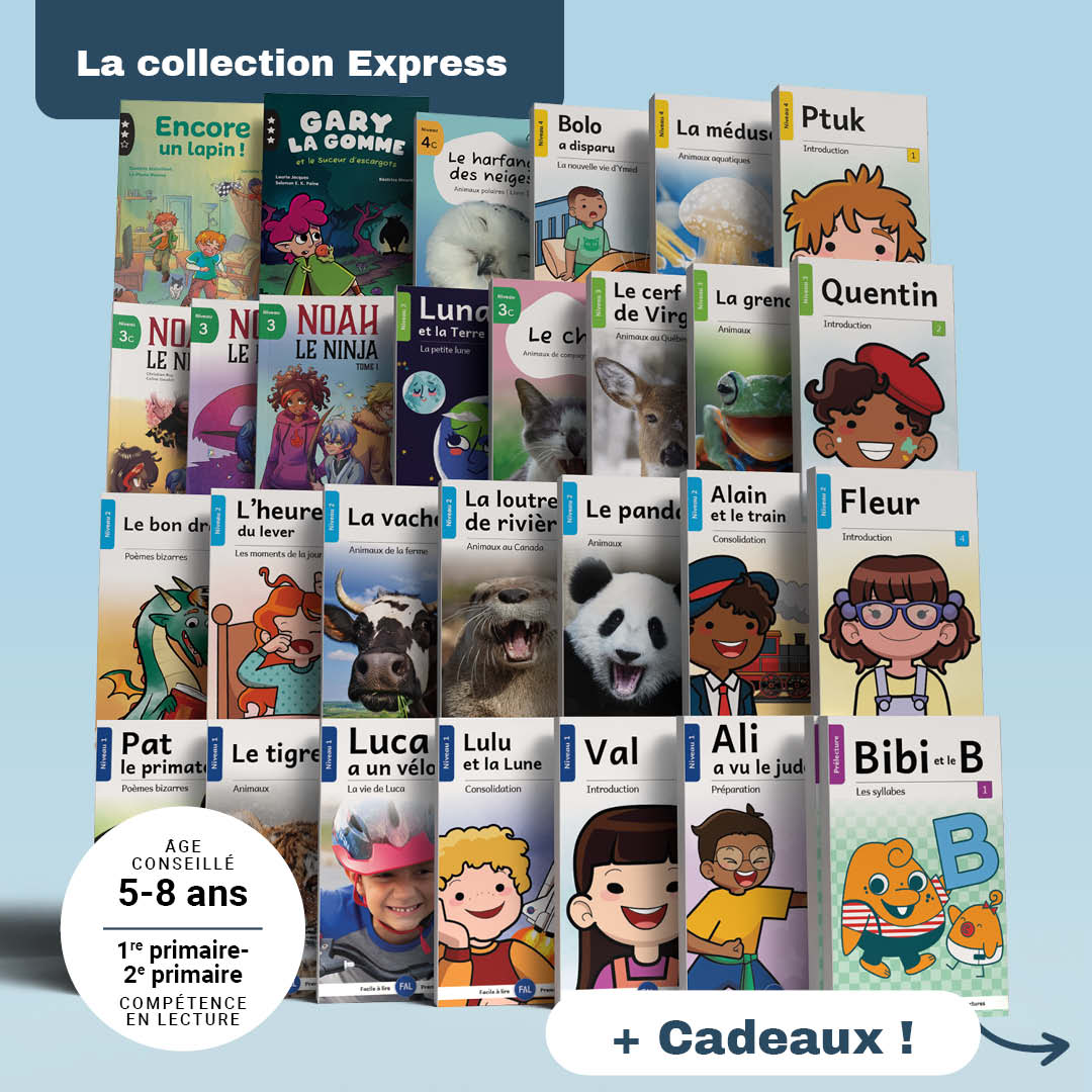 Ensemble Express, 23 séries et 5 romans + bonus