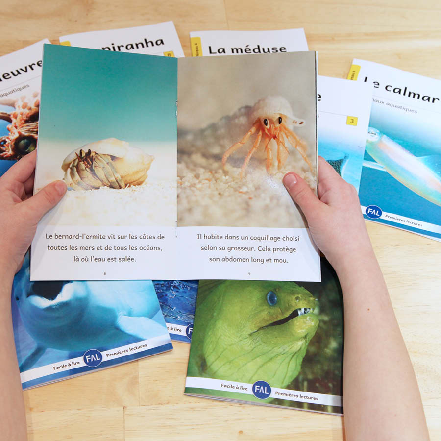 10 livres sur les animaux aquatiques