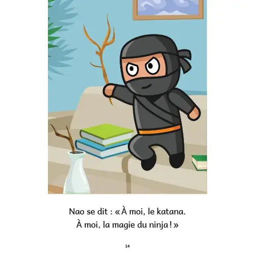 Nao le ninja – Série de 10 livres