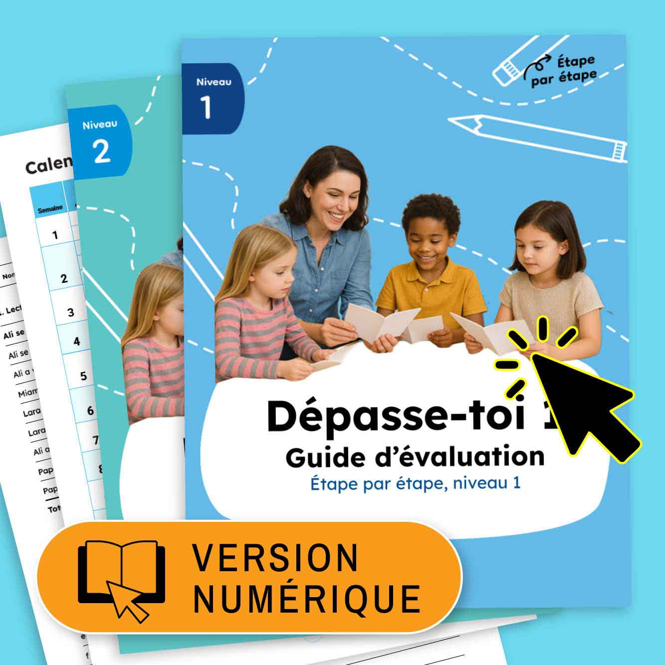 Dépasse-toi 1re primaire (niveaux 1 à 2) - Licence école
