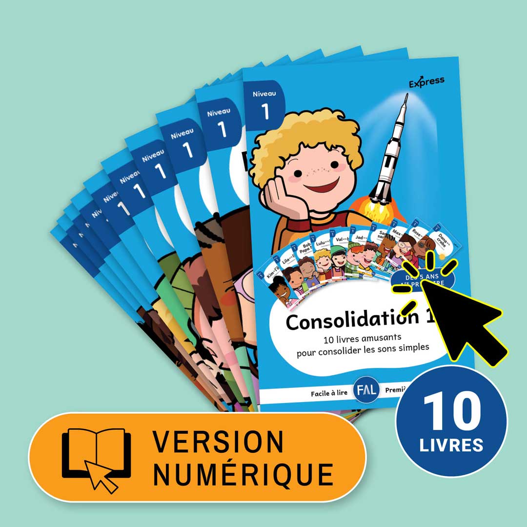 Consolidation 1 – 10 livres numériques - Licence classe - 1 an