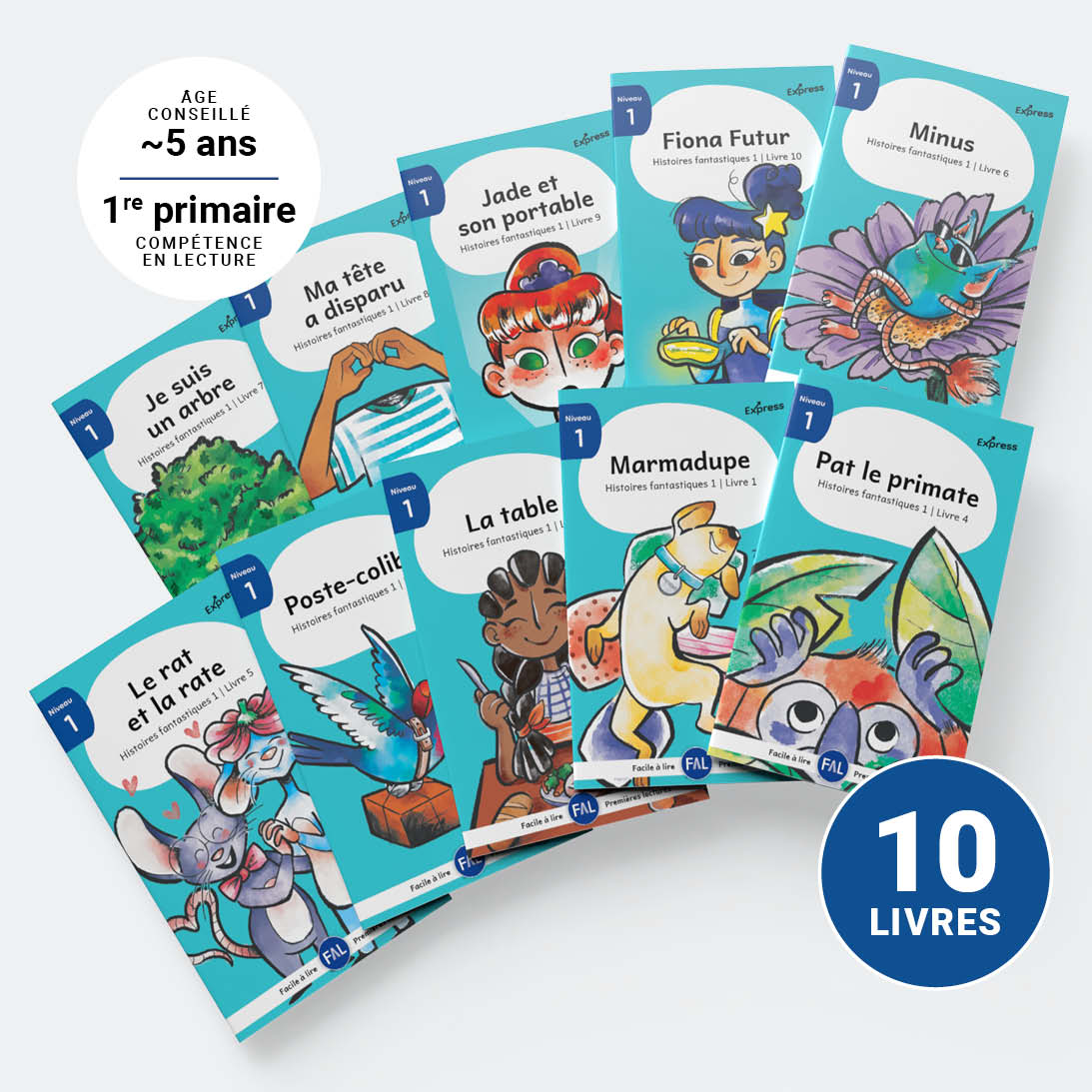 Histoires fantastiques 1 – Série de 10 livres (2026)